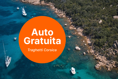 Auto gratuita sui traghetti Corsica