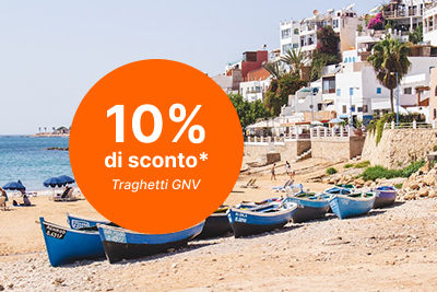 10% di sconto esclusivo su Tunisia, Algeria e Marocco